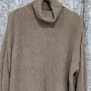 Splendid Beige Ribbed Sweater